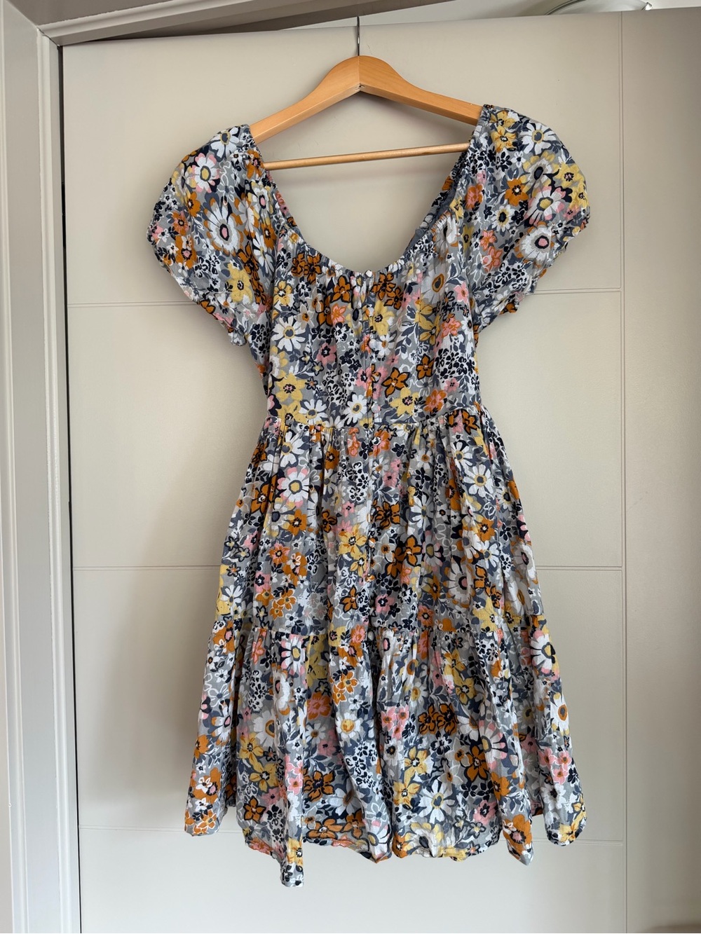 🌼 American Eagle Floral Cotton Dress | Size